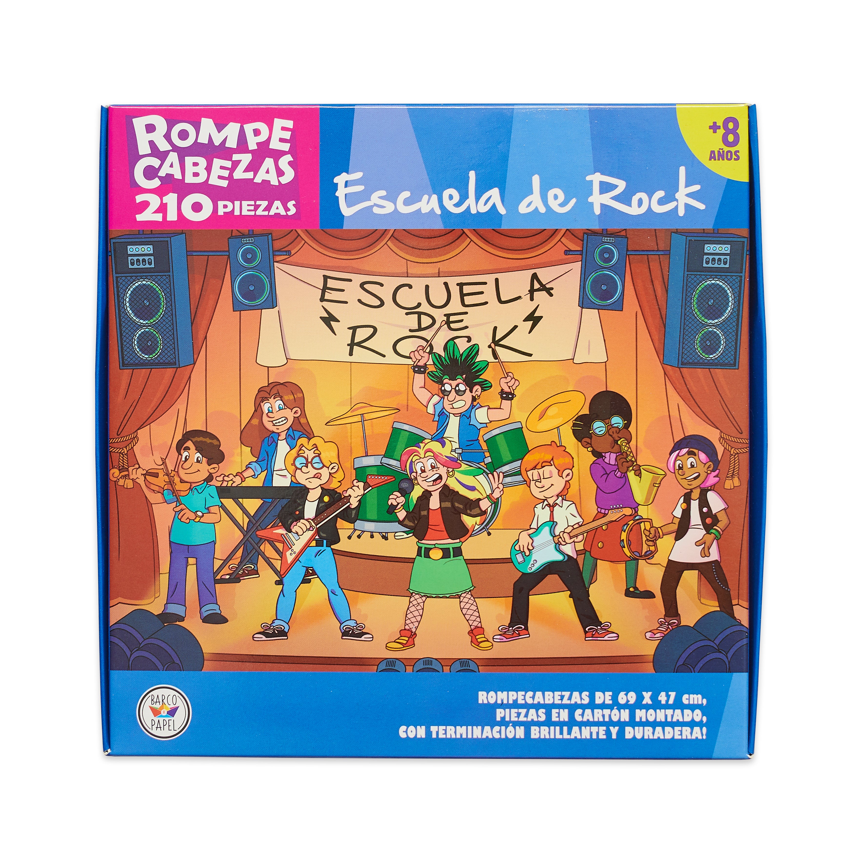 Escuela de Rock - Rompecabezas de 210 piezas Escuela de Rock - Rompecabezas de 210 piezas